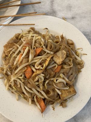 char kuey teow: smoky and tasty   at Lily's Vegetarian Kitchen - Georgetown in Penang