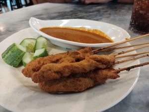 Satay at Lily's Vegetarian Kitchen - Georgetown in Penang