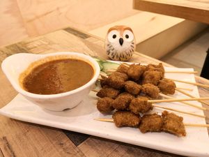 Satay at Nature Cafe - Suntec City in Central Singapore