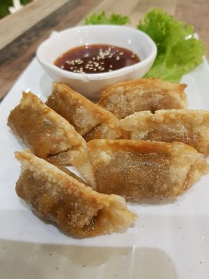 Fried dumpling at Nature Cafe - Suntec City in Central Singapore