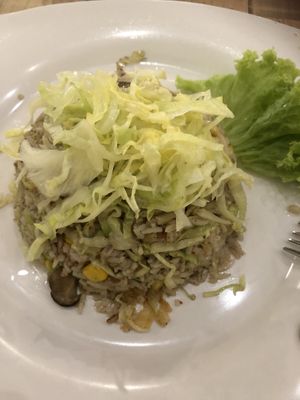 Kimchi fried rice  at Nature Cafe - Suntec City in Central Singapore