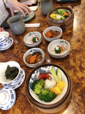 Dim sum at Zhu Li Guan in Taipei