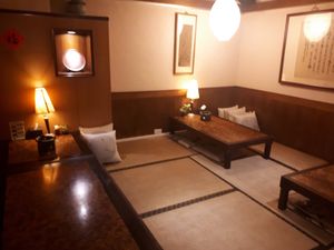 Inside at Zhu Li Guan in Taipei