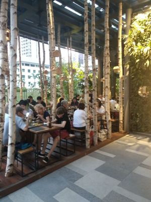 Chilled at Hans im Glück in Central Singapore