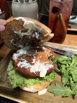 Walnut patty  at Hans im Glück in Central Singapore