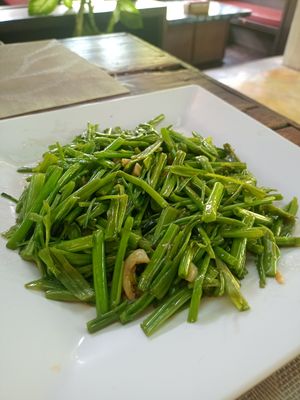 Morning Glory at Flower Power Restaurant in Koh Phayam