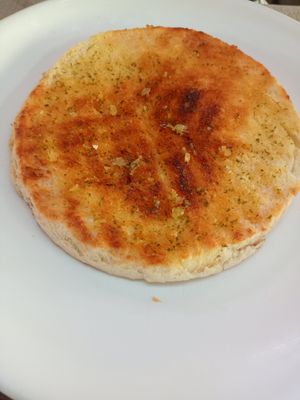 Garlic bruschetta vegan at Flower Power Restaurant in Koh Phayam