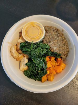 Dear quinoa with tofu at Honest Mary's in Austin