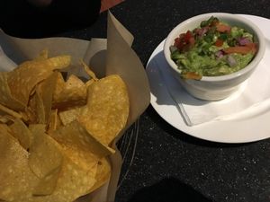 Chips & guacamole  at Ok Bicycle Shop in Mobile