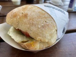 Impossible burger  at Gott's Roadside in Napa