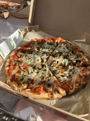 Build your own  at Mod Pizza in Napa