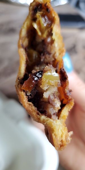 Empanada at Water & Wheat in Coloma