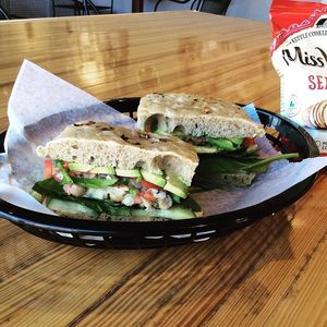 Sandwiches at Water & Wheat in Coloma