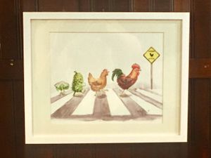 Water & Wheat mascots at Water & Wheat in Coloma