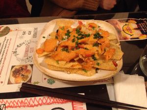 Nachos at Slices in Osaka