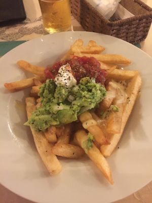  Poutine/Nacho vegan at Slices in Osaka