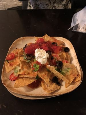 起司番茄酸奶玉米脆片 at Slices in Osaka