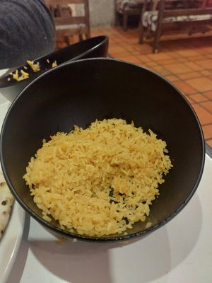 Rice at Taj Mahal  in Oaxaca