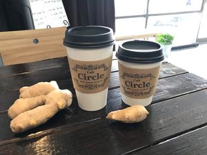 Ginger Tea at Cafe Circle in Riverside