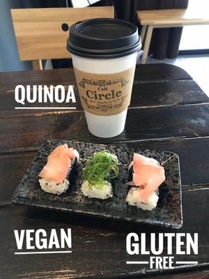 Vegan & Gluten Free at Cafe Circle in Riverside