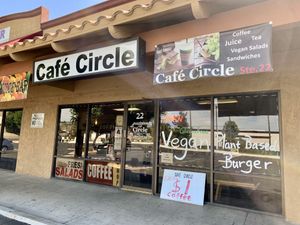 Entrance at Cafe Circle in Riverside