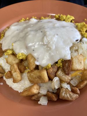 Smothered stuffer  at Ocala's Downtown Diner in Ocala