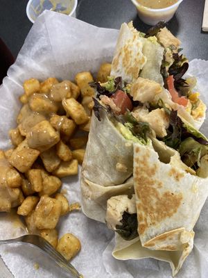 Chixx burrito   at Ocala's Downtown Diner in Ocala