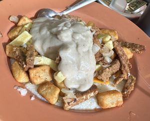 Smothered Stuffer   at Ocala's Downtown Diner in Ocala