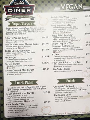  at Ocala's Downtown Diner in Ocala