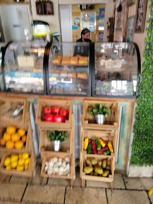 Display at The Hummus House in Fort Lauderdale