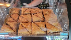 Baklava at The Hummus House in Fort Lauderdale