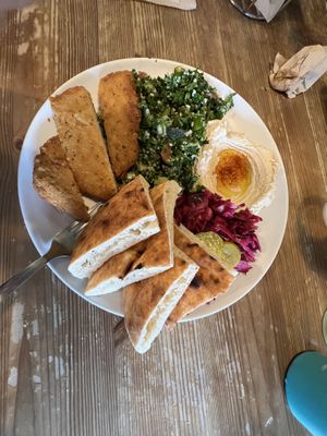 Schnitzel   at The Hummus House in Fort Lauderdale