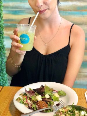 Our famous Limonana Drink at The Hummus House in Fort Lauderdale