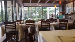 the restuarant at Fountain Vegetarian Restaurant in Baulkham Hills
