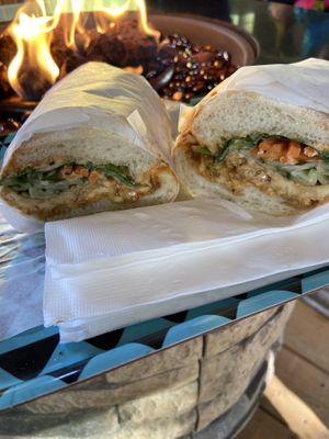 Hercules Bahn Mi at Supernova Vegan - Food Truck in Portland