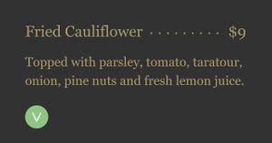 Appetizer. at Les Amis Restaurant in Fullerton