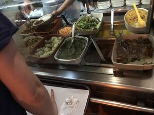 Buffet diario at Suribachi in Porto