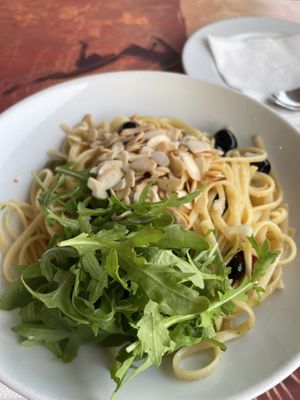 Aglio e olio without parmesan  at Lalia Ristorante in Pezinok