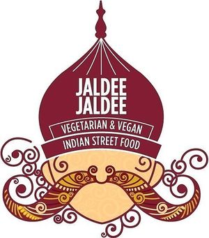Our lovely Jaldee Jaldee Mascot and logo at Jaldee Jaldee in Brighton