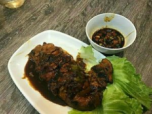 Vegan Roasted Chicken at Voi in Medan