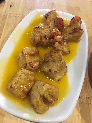 Orange Tempeh  at Voi in Medan