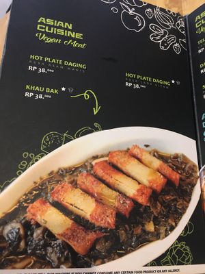 Menu 4 at Voi in Medan