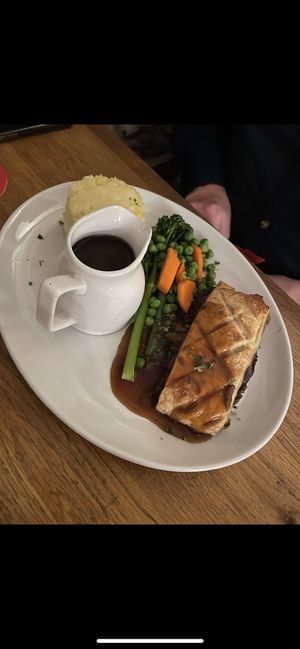 Vegan wellington   at The Brit in Port Talbot