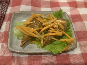 Fake chicken wings  at Mahob Buos - Siem Reap in Siem Reap