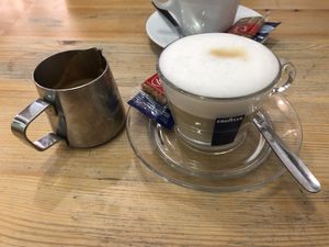 Mit Hafermilch  at Cocome in Sevilla