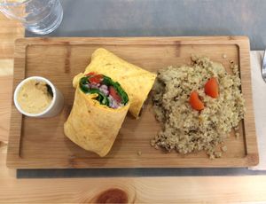 Wrap de la carta  at Cocome in Sevilla