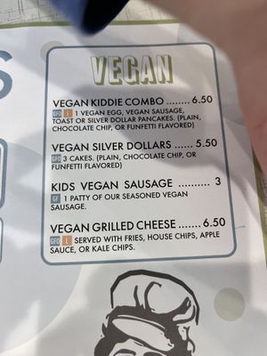 Kids Menu  at Anna's House in Westland