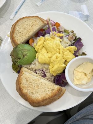Vegan breakfast hash!  at Anna's House in Westland