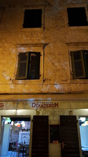 Not far from historic church at Dekaderon in Kotor