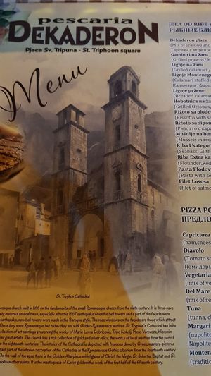 Great location at Dekaderon in Kotor